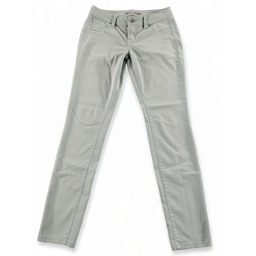 Refuge Slim Fit Pants Size 4 Cotton Stretch Minimalist Office Basic Everyday